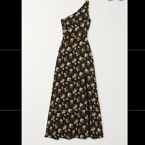 Reformation Evelyn One-Shoulder Dress